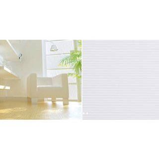 Statische Fensterfolie Elliott Rauten weiß 0,45m x 1,50 m Glasdekorfolie Retro 