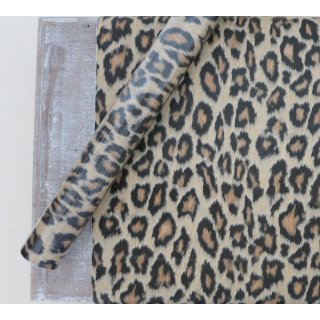 Klebefolie Leopard Möbelfolie selbstklebend 45x200 cm  Retro Vintage Dekorfolie 