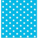 Klebefolie Sterne blau M&ouml;belfolie Stars Dekorfolie...