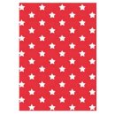 Klebefolie Sterne rot - Stars - selbstklebende Folie 45 x...