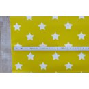 Klebefolie Sterne gelb M&ouml;belfolie Stars Dekorfolie 45cm x 15 Meter